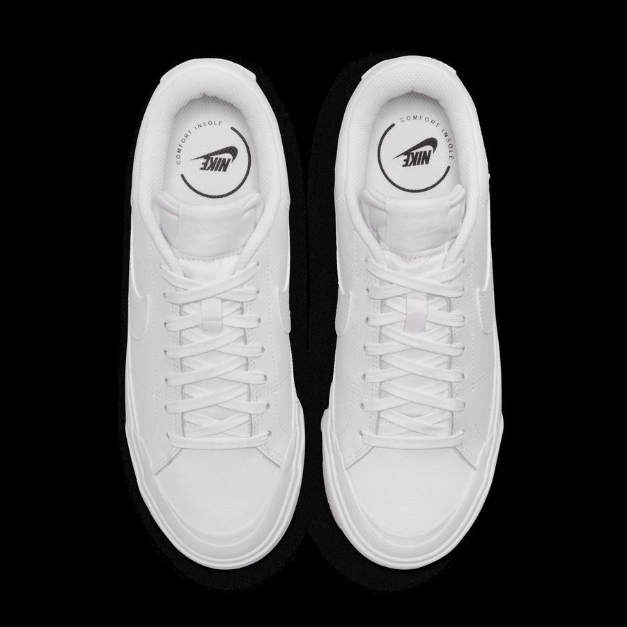 Nike Court Legacy Lift Women's Shoe WHITE/WHITE-WHITE