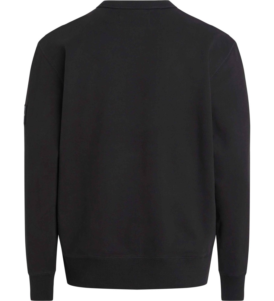 Moletom Calvin Klein Jeans Badge preto