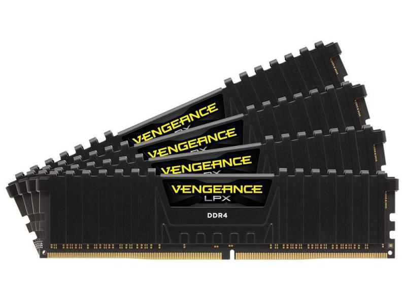 Corsair DDR4-RAM Vengeance LPX Black 2666 MHz 4x 8 GB High-Performance Arbeitsspeicher