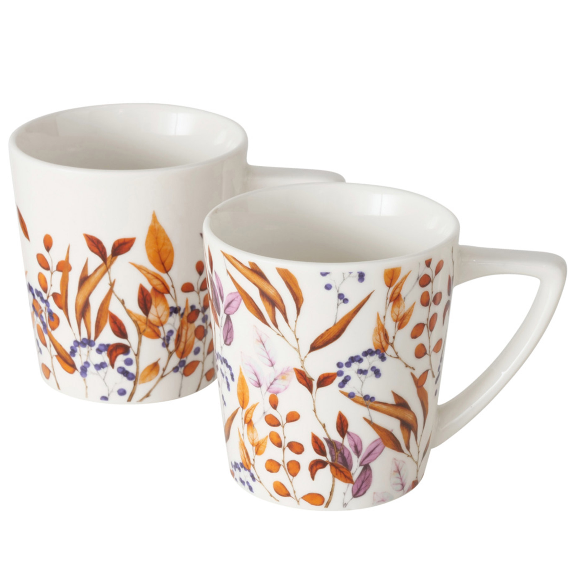 Becher - mehrfarbig - floral - sortiert