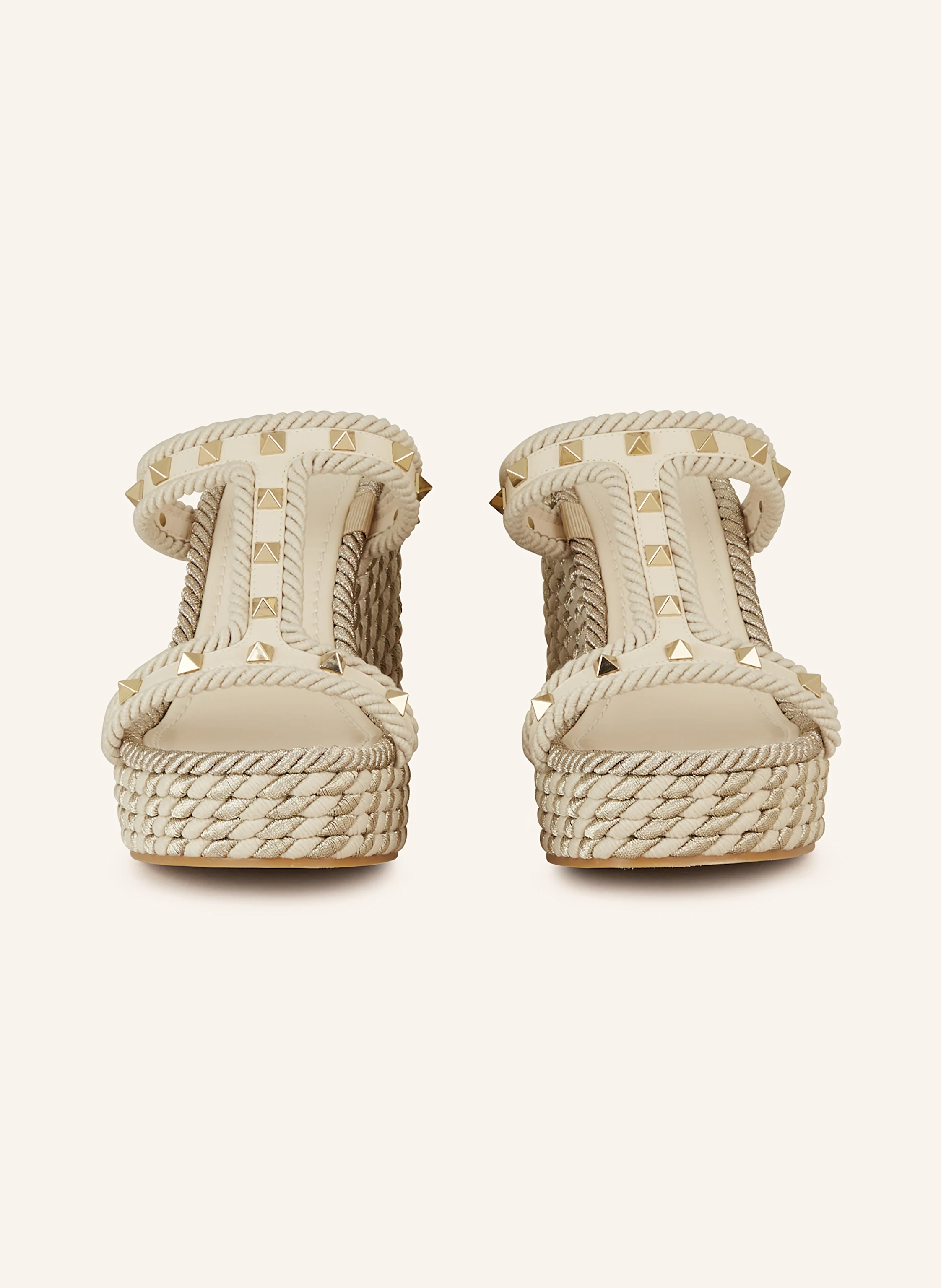 VALENTINO GARAVANI Plateau-Wedges ROCKSTUD mit Nieten