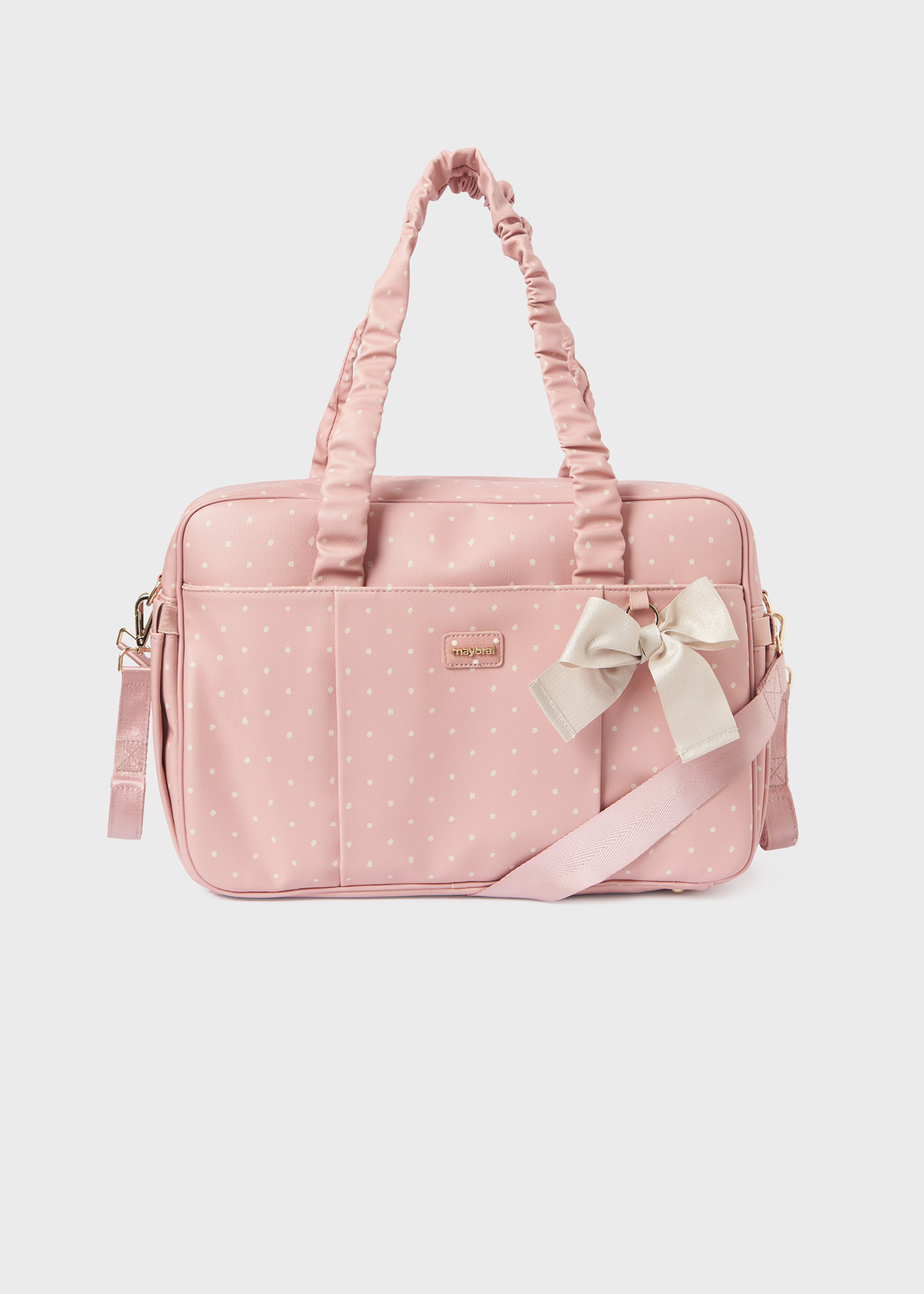 bolsa de bebê de bolinhas