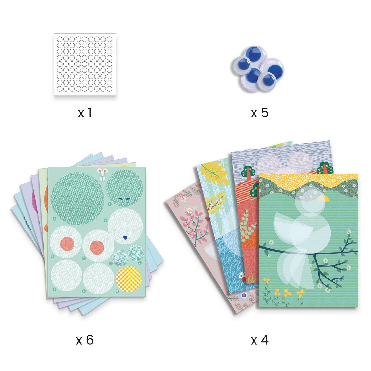 Djeco Dieren Maken Papier