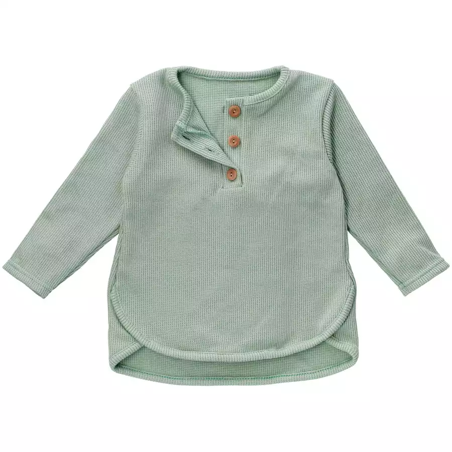 Baby Sweets Shirt Langarm Nice, Wild & Cute salbei