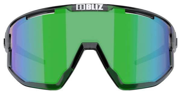 Lunettes Bliz Fusion Small Crystal Noir / Vert