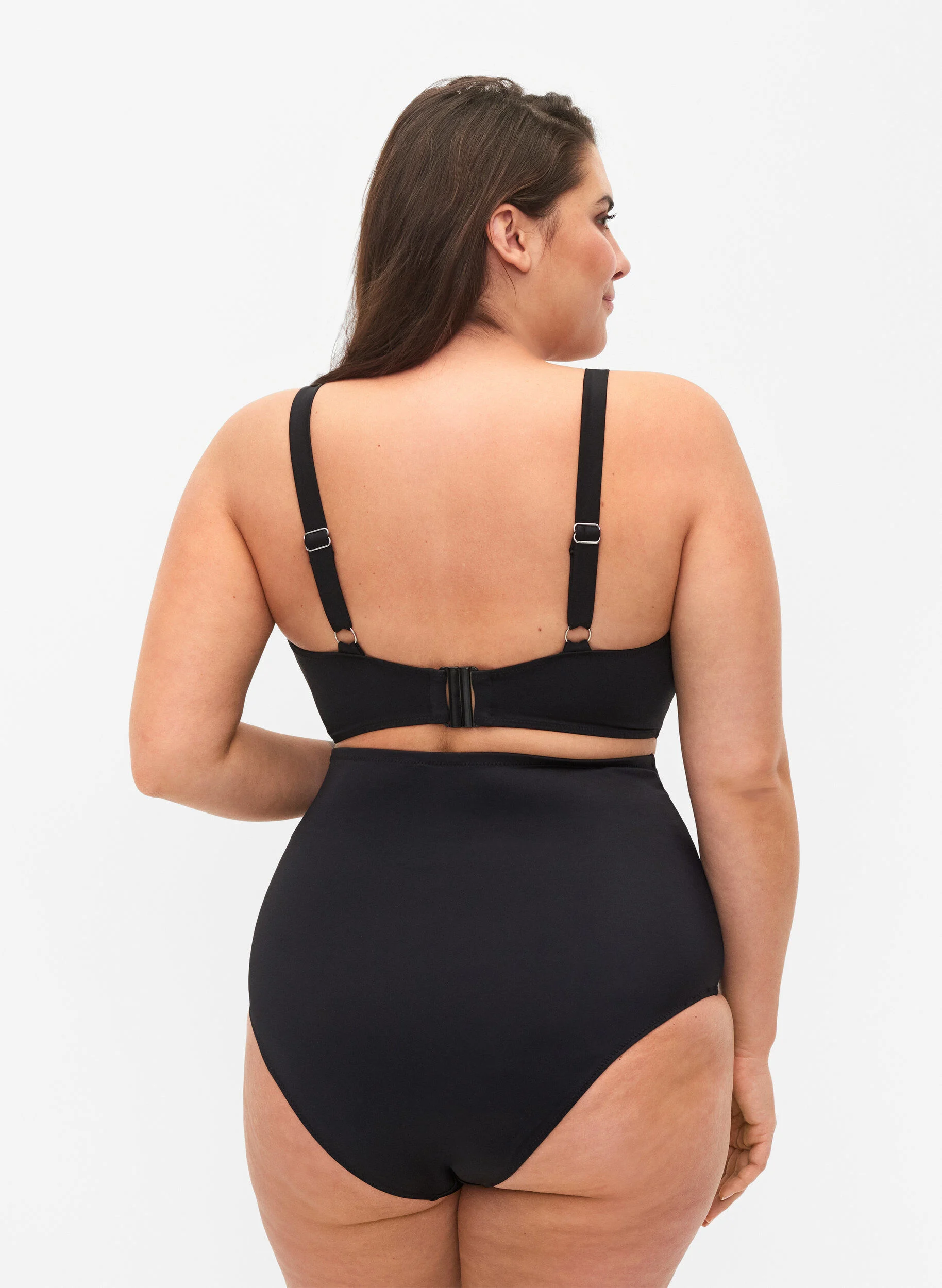Bikini trusse med ekstra høj talje
