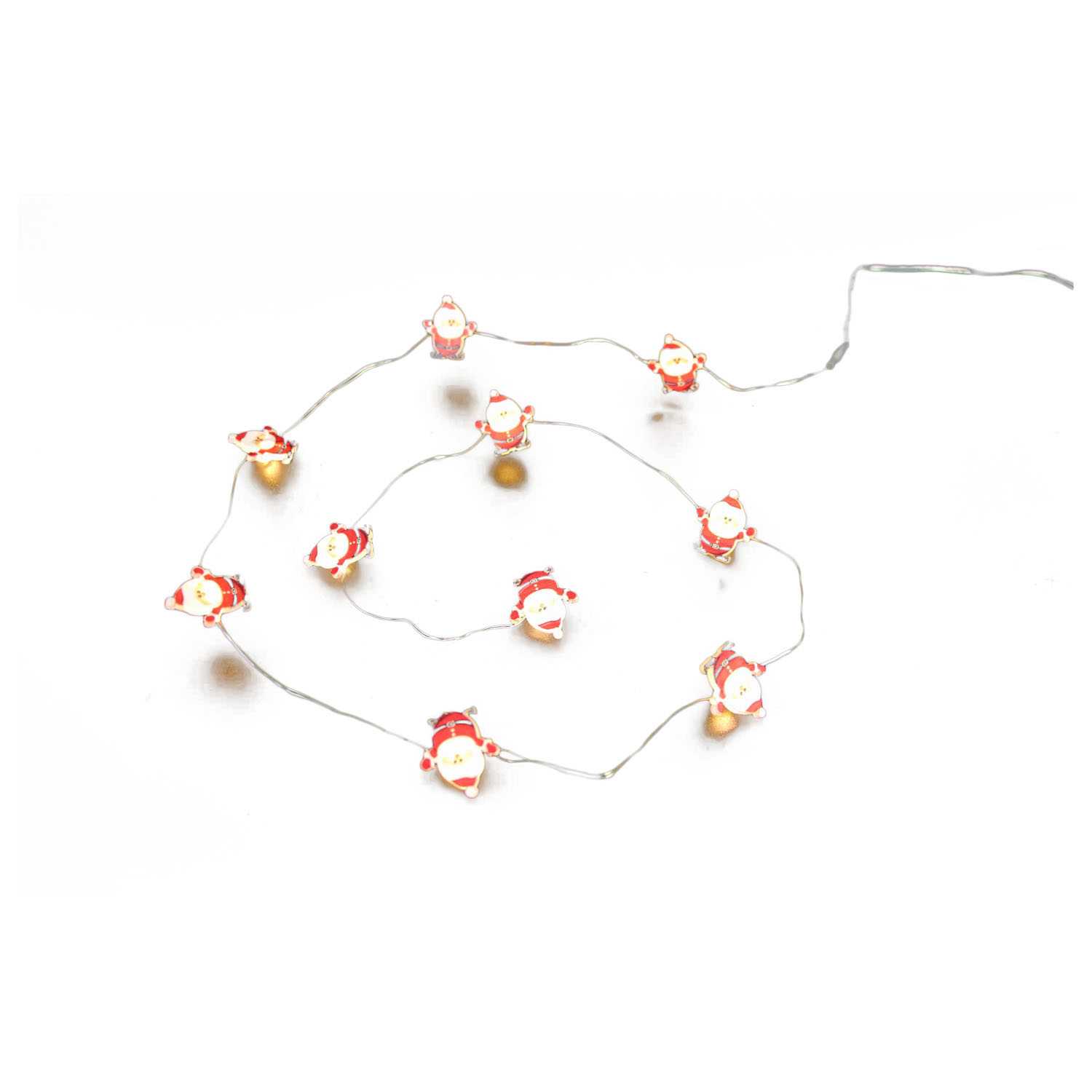 novooo Lichterkette 10LED Acrylfiguren 4f