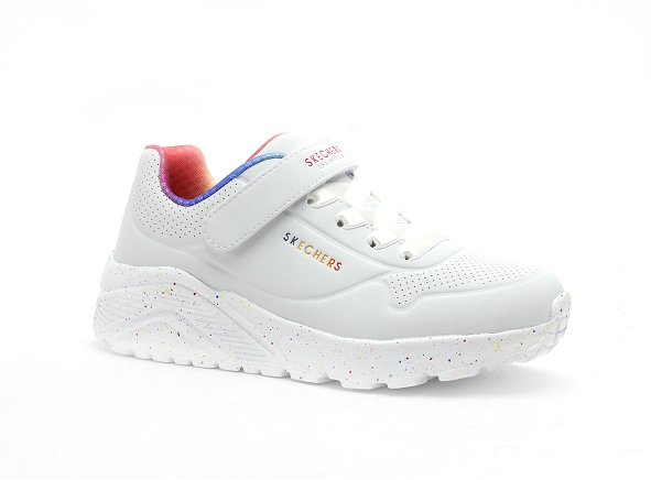 Skechers basses enfant 310457l blanc