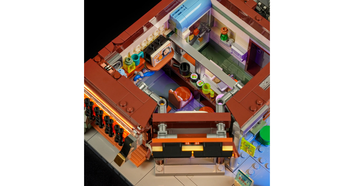 LumibricksCyberpunk Neoncity - Izakaya Constructiespeelgoed  (F9073)