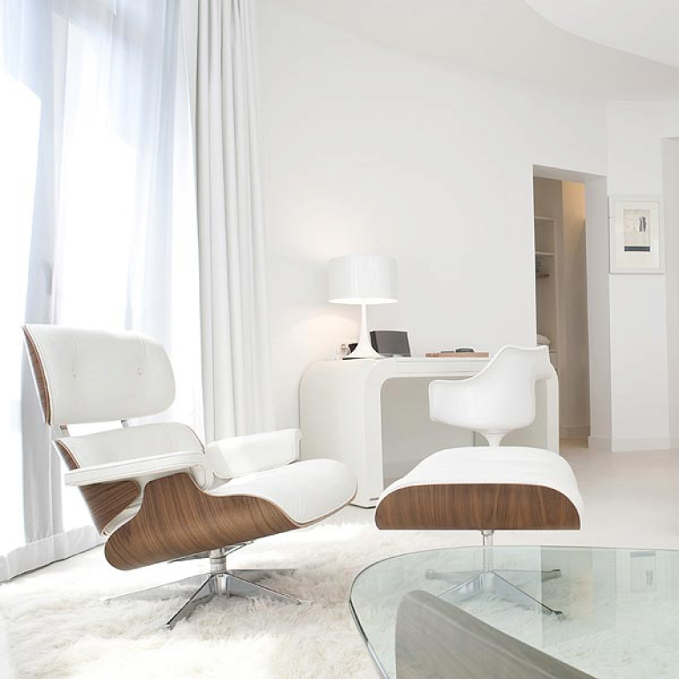 Flos Spun Light T1 tafellamp wit