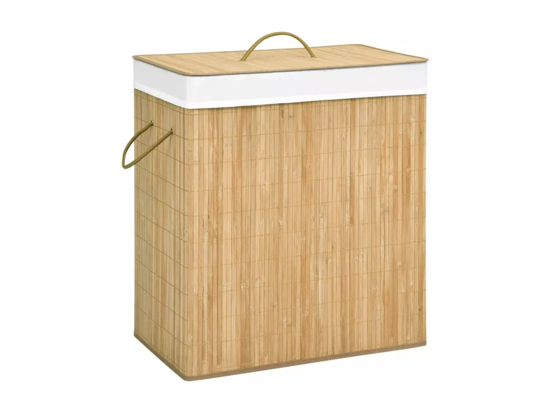 Panier à linge Bambou 100 L