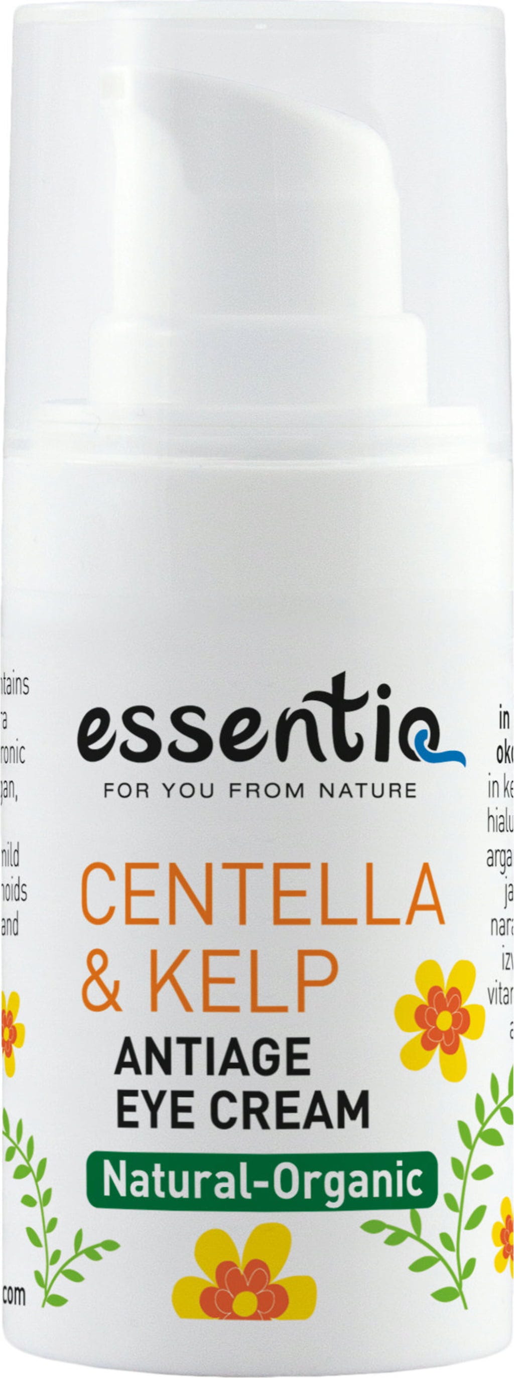 Essentiq  Centella & Kelp Antiage Eye Cream, 15 ml