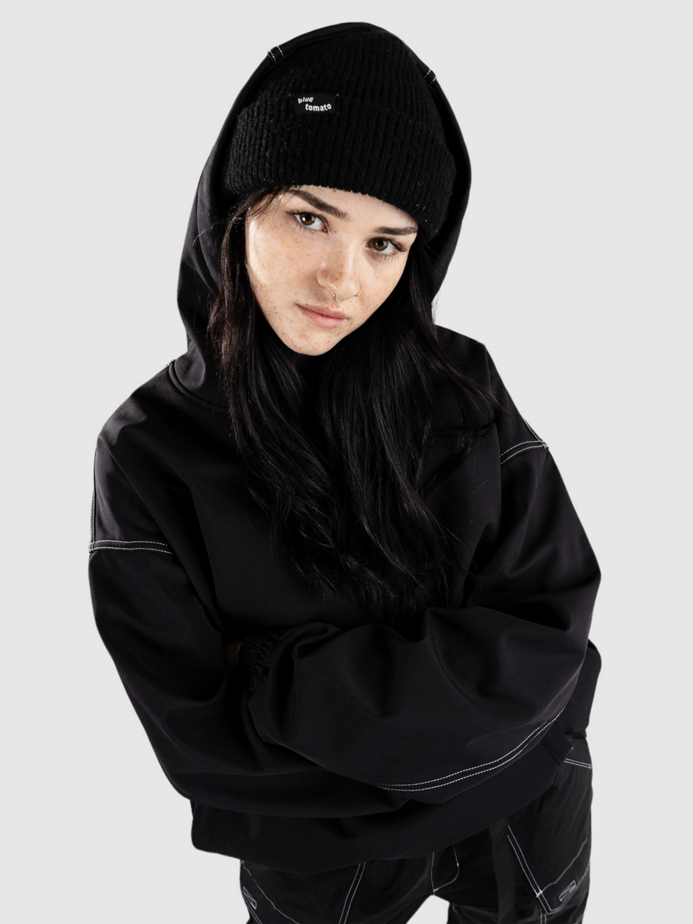 Empyre Tsunami Anorak caviar pantone