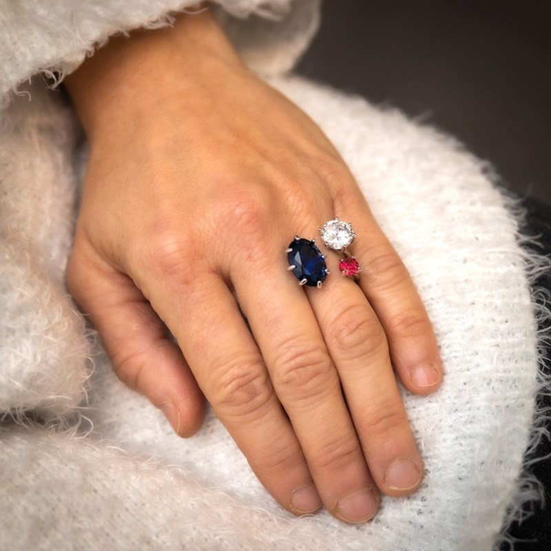 Bague Femme Rhodium ELOA