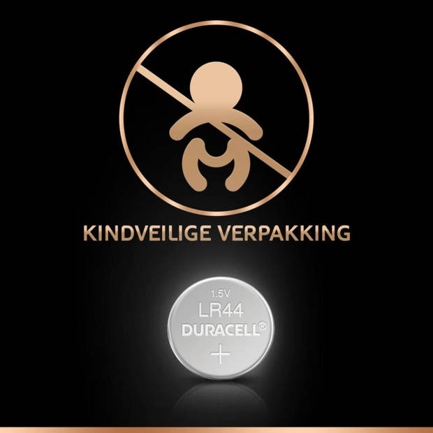 Duracell Specialty alkaline knoopcelbatterij - LR44 - 2 stuks