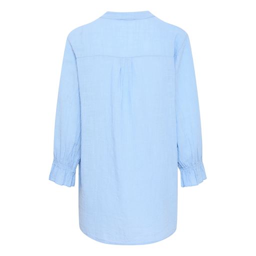 Sorbet Langærmet Bluse, Cerulean, L