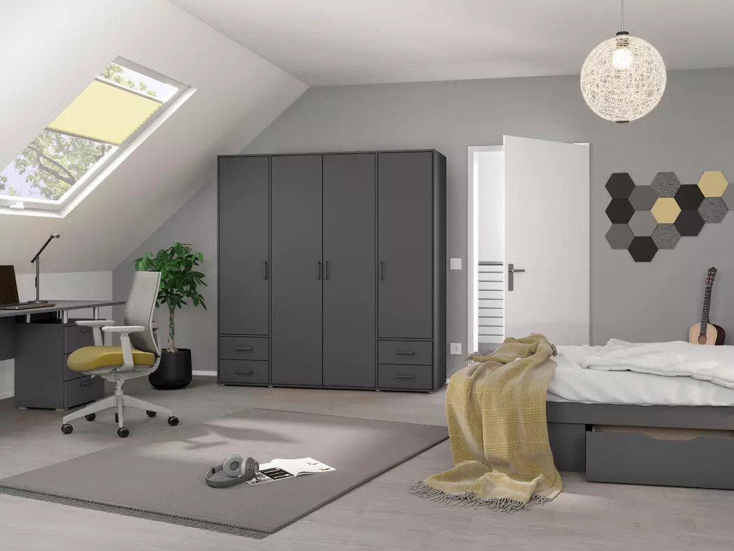 Kleiderschrank Voyager 187 x 194 cm