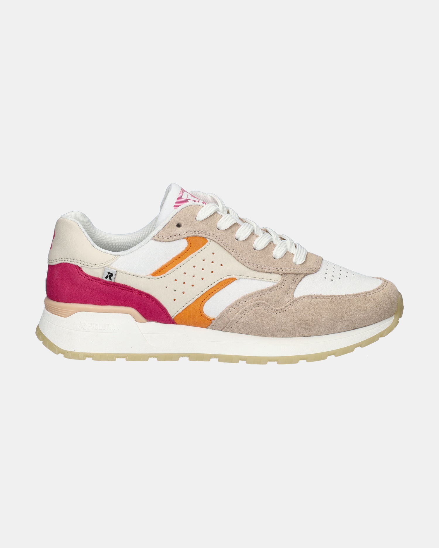 Rieker Evolution Lage sneakers  - wit