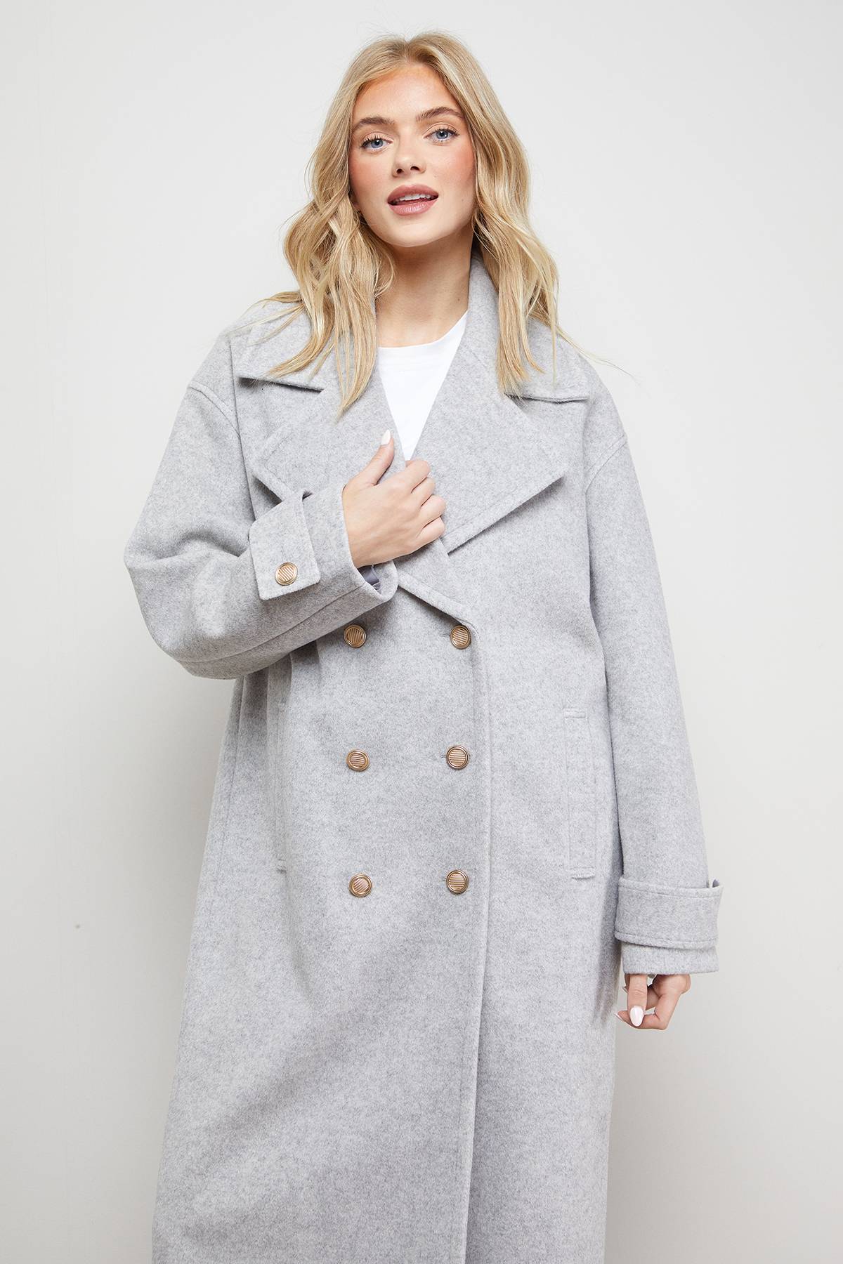 Oasis Manteau Ajusté Décontracté