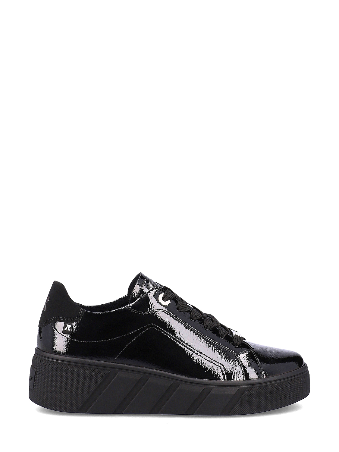 Rieker-Evolution Patent Leather Platform Sneaker