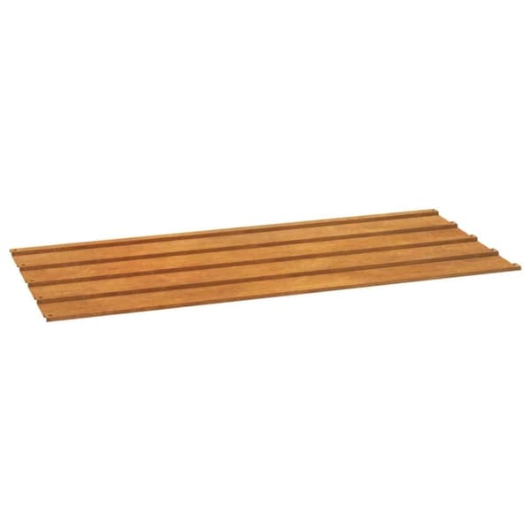 vidaXL Takplater 12 stk rust 100x44 cm cortenstål