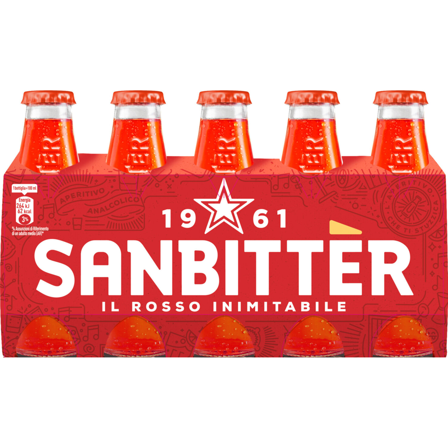 San Pellegrino Sanbitter Rosso alkoholfrei 10x10cl -100cl