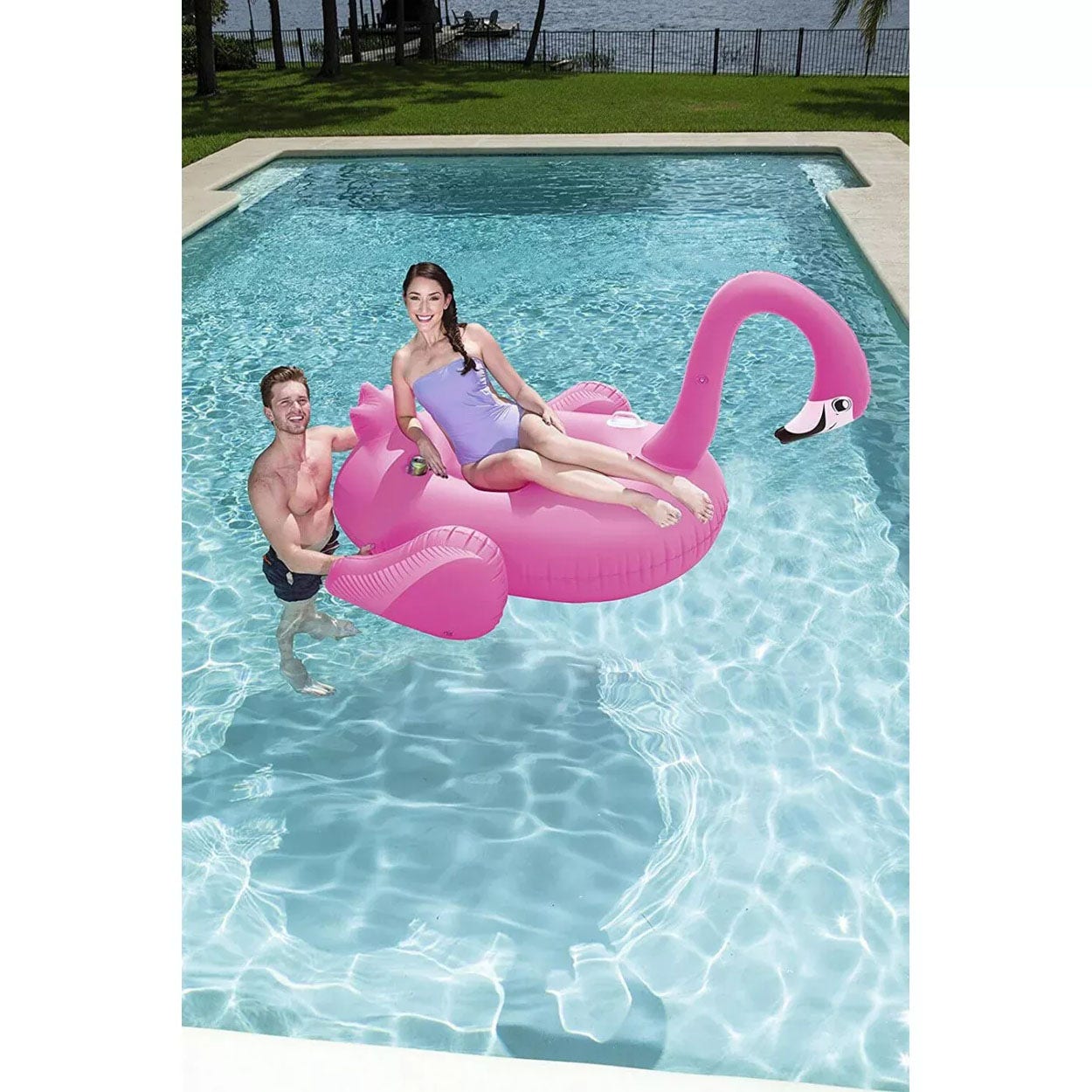 Intex  Flamingo Luchtbed (Groot)