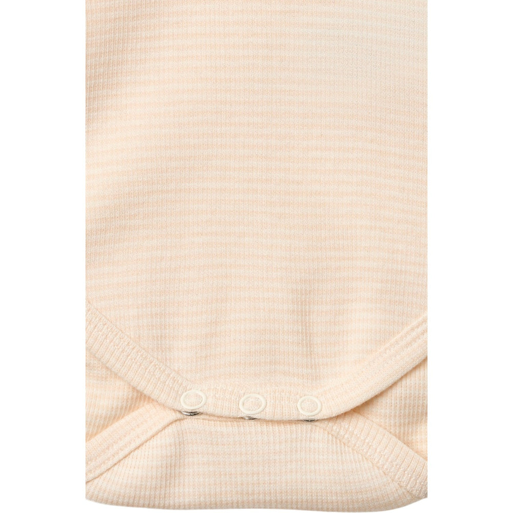 Køb COPENHAGEN COLORS Dusty Rose Stripe Stripe Modal Rib Ss Body