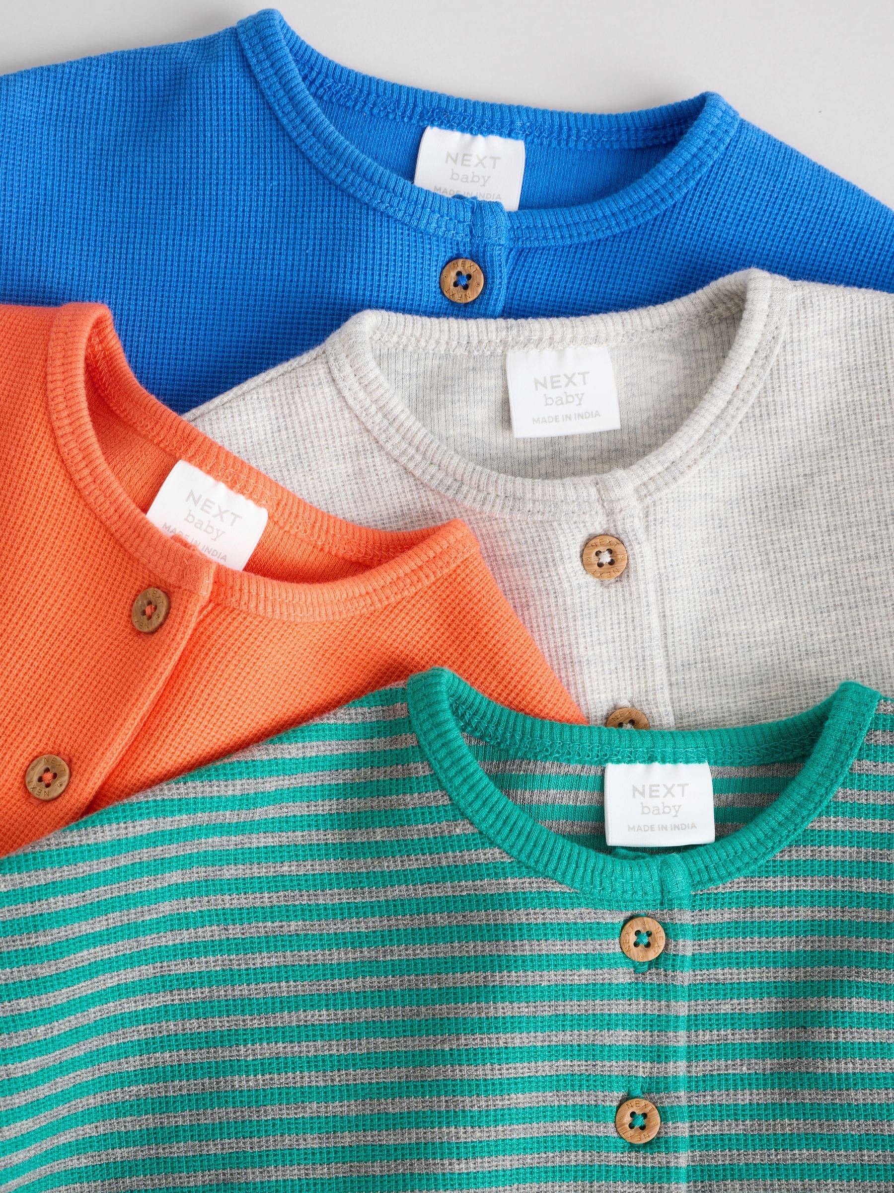 Licht - Baby T-shirts met lange mouwen 4 stuks (0mnd-2jr)