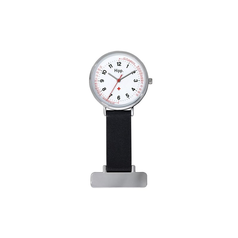 Montre Hipp en Cuir Unisexe H/F Noir