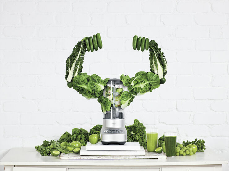 SAGE the Fresh & Furious blender Grå/sølv