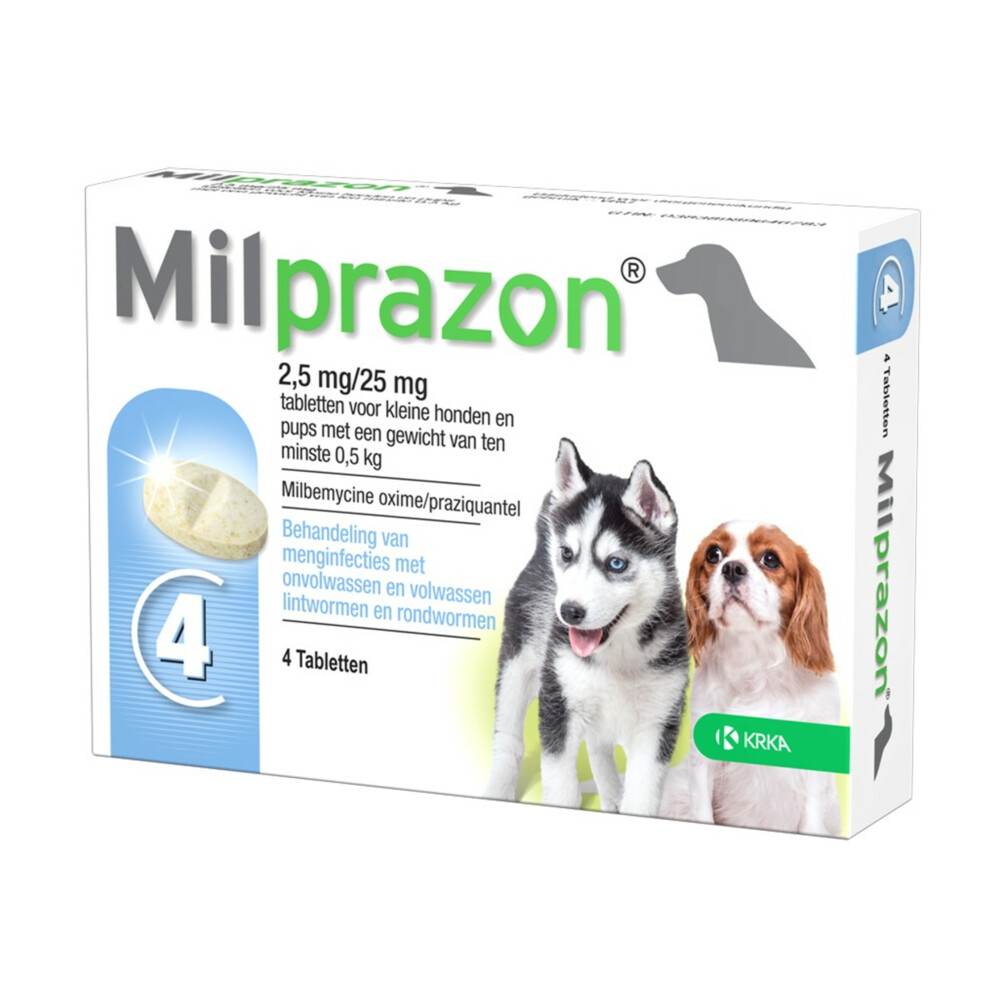 Milprazon Ontworming Kleine Hond4 tabletten