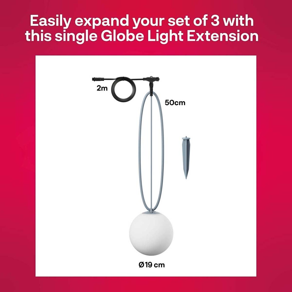 Innr - Smart Outdoor Globe Light - Single Globe - Zigbee