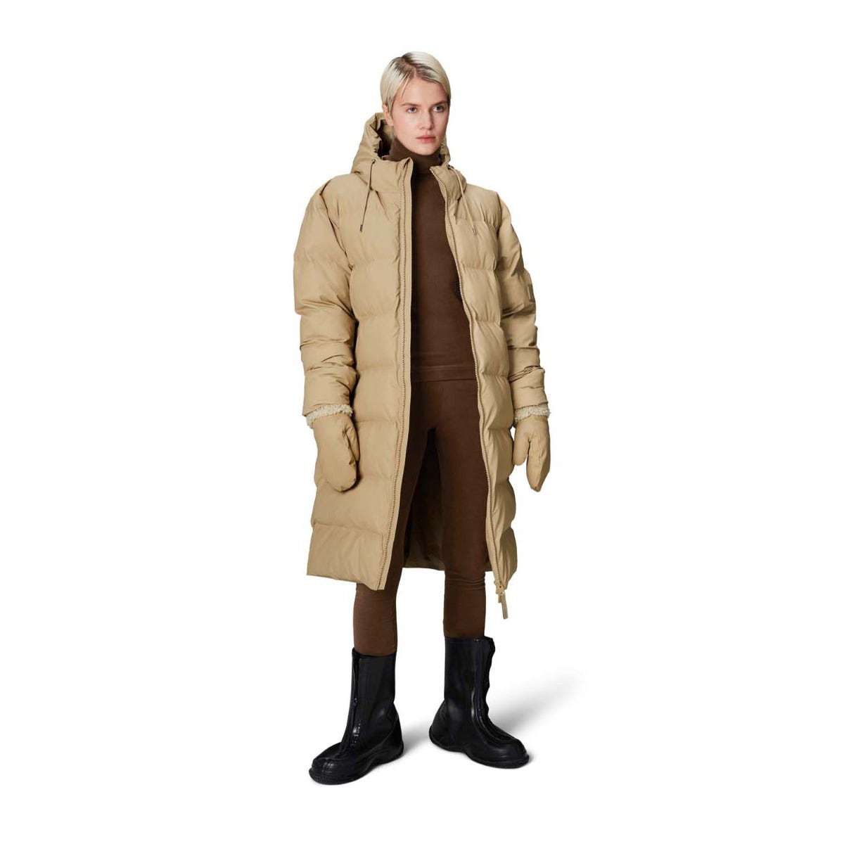Rains  Alta Long Puffer Jacket