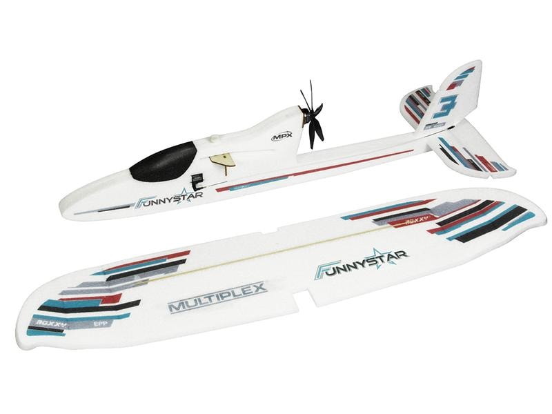Multiplex Trainer FunnyStar BK Bausatz Elektrosegler Trainer Flugmodell