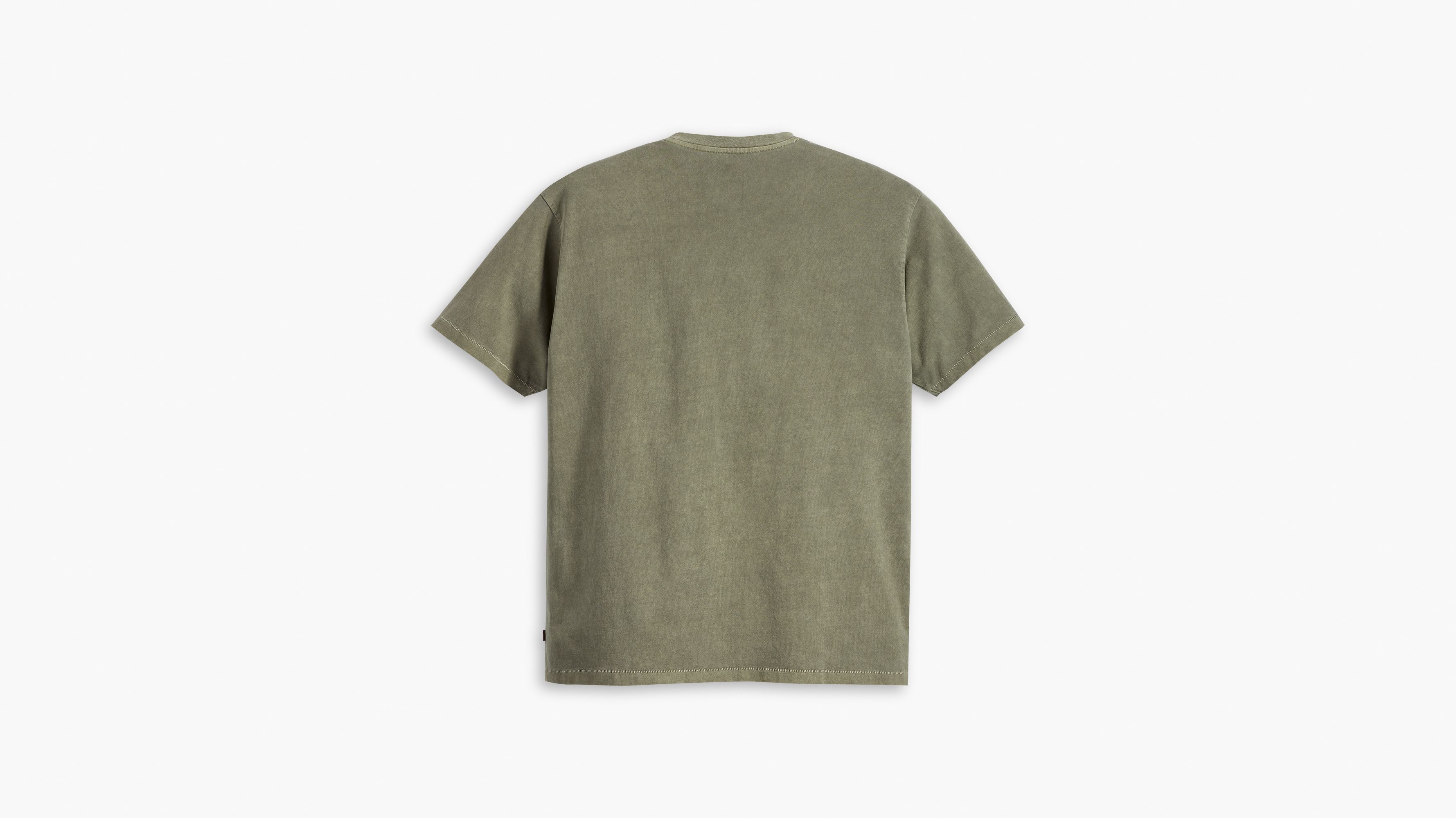 T-shirt vintage Levi's® Red Tab™ - Thyme Garment Dye - Vert