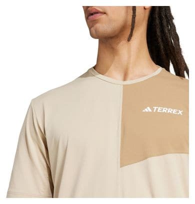 Maillot manches courtes adidas Terrex Multi Kaki Homme