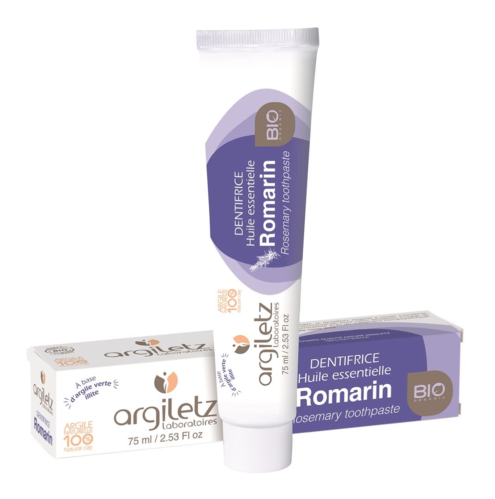 ARGILETZ Zahnpasta Rosmarin Bio 75 ml