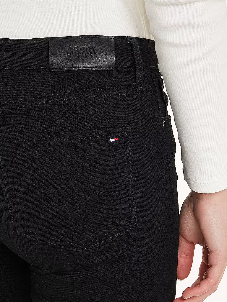 TOMMY HILFIGER Jeans Skinny Fit COMO schwarz