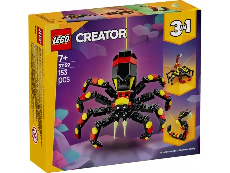 LEGO Creator 31159 Vilde dyr: Edderkop på spring