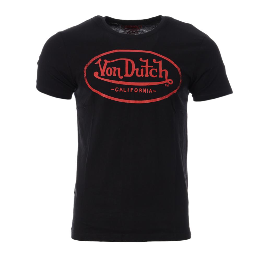 Von Dutch T-shirt Noir Homme Von Dutch Log VD