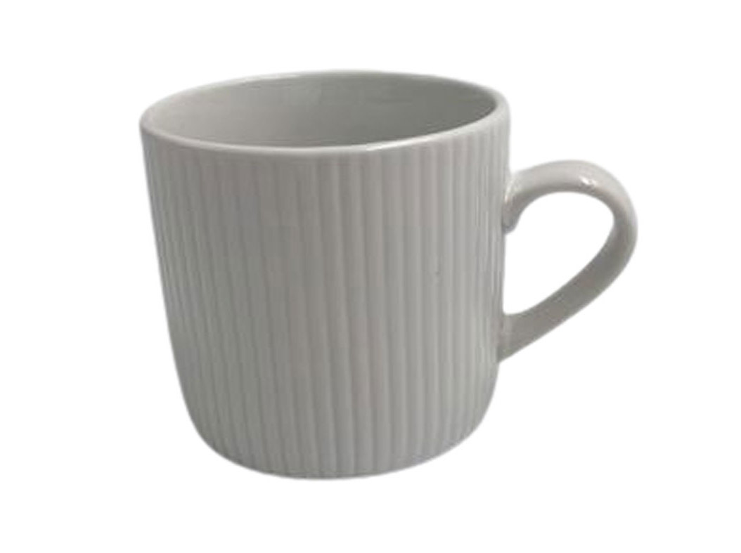 CANECA PORCELANA ACTUEL BRANCO STRIES 30CL