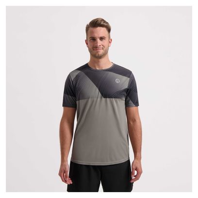 T-Shirt De Sport Manches Courtes Rogelli Rush - Homme - Taupe