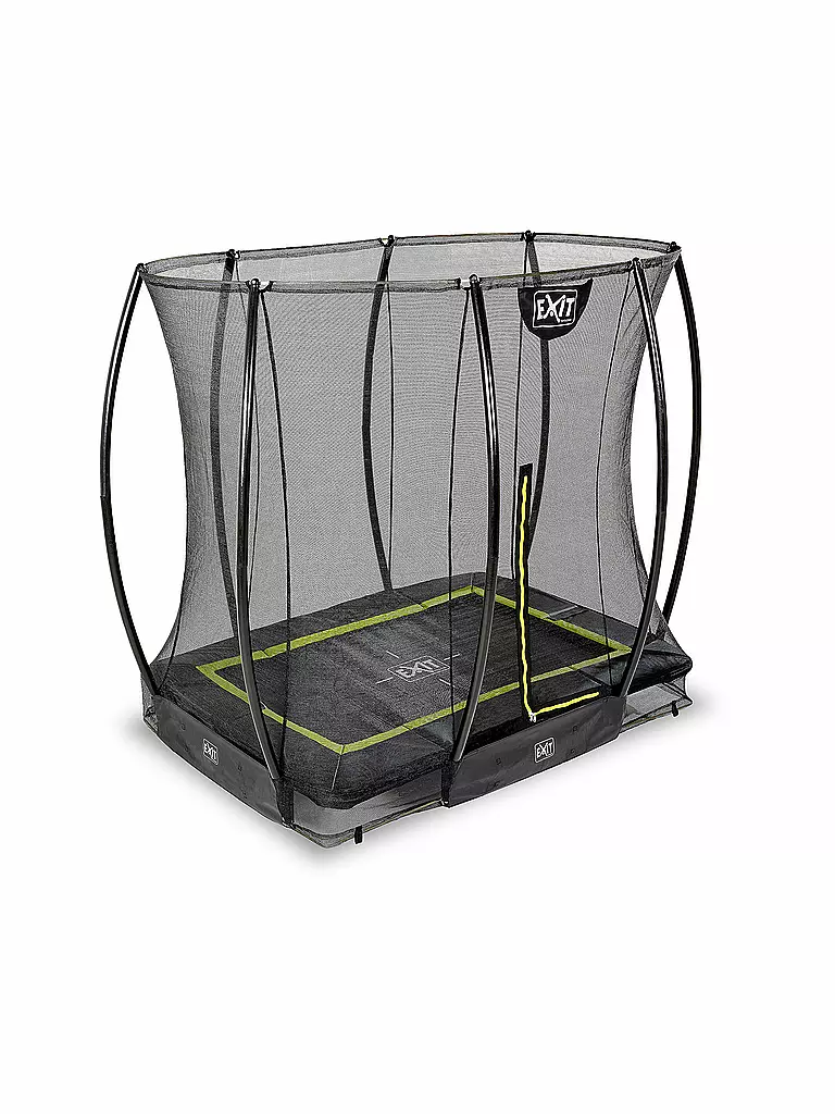 EXIT TOYS Silhouette Bodentrampolin 153x214cm mit Sicherheitsnetz keine Farbe