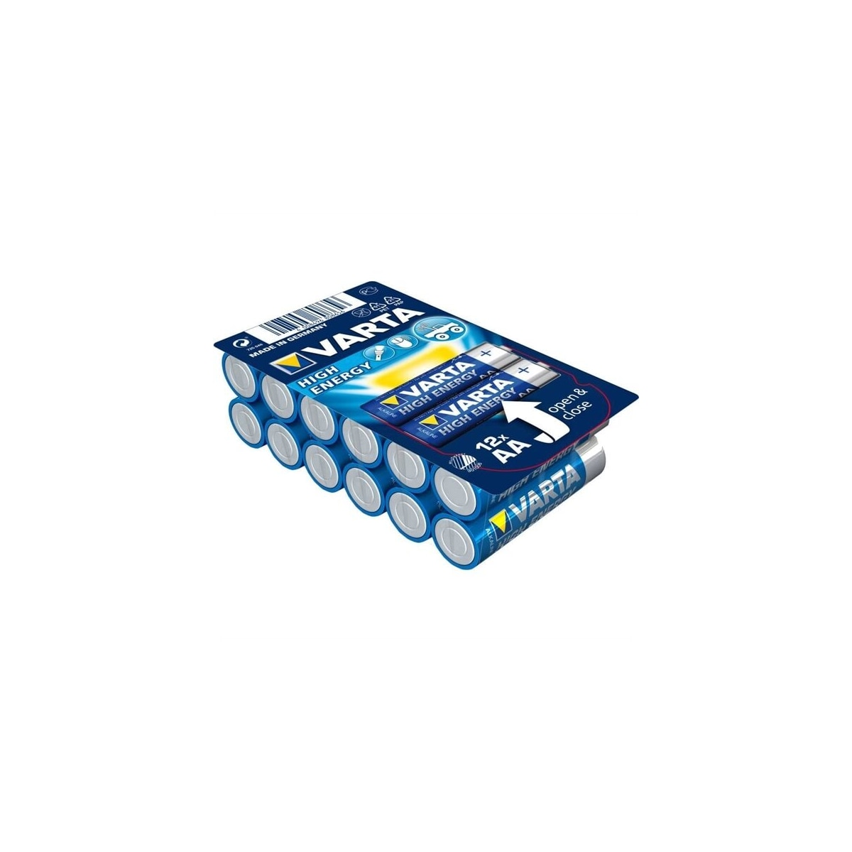 Varta High Energy AA LR 6 Big Box - 12 Pk