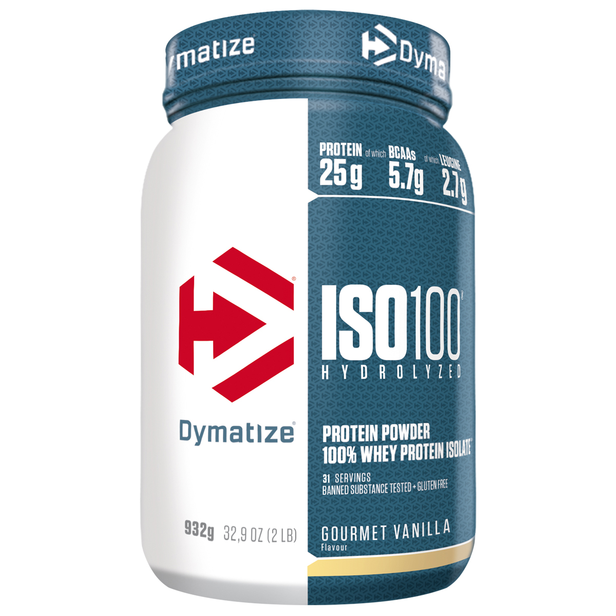 DYMATIZE Iso 100 Gourmet Vanilla Ds 932 g