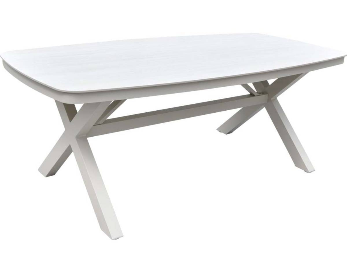 Lesli Living Davos 200 x 100 tuintafel - Crema