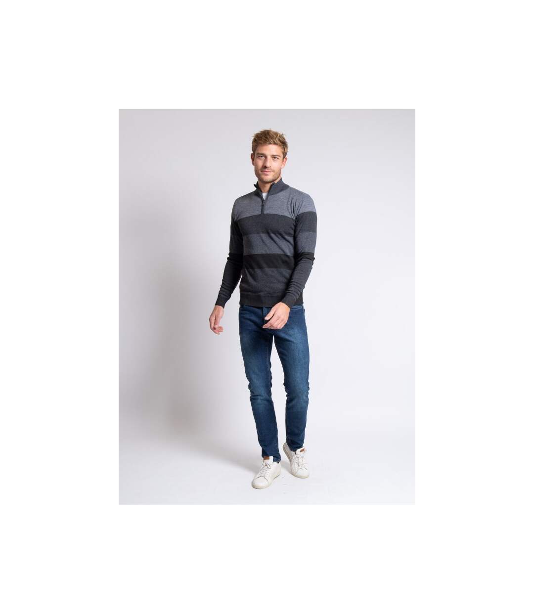 Pull col montant zippé LOSIBIL