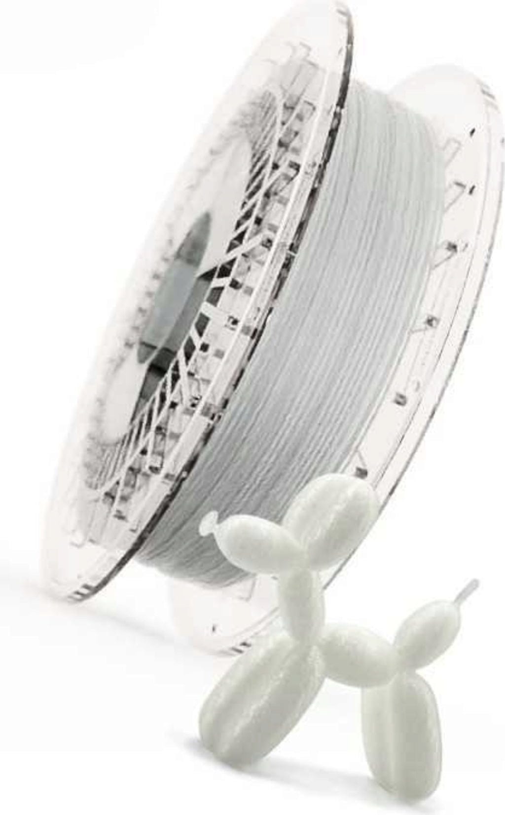 Recreus  Filaflex Transparent, 1,75 mm / 500 g    Flexibles Filament in Transparent