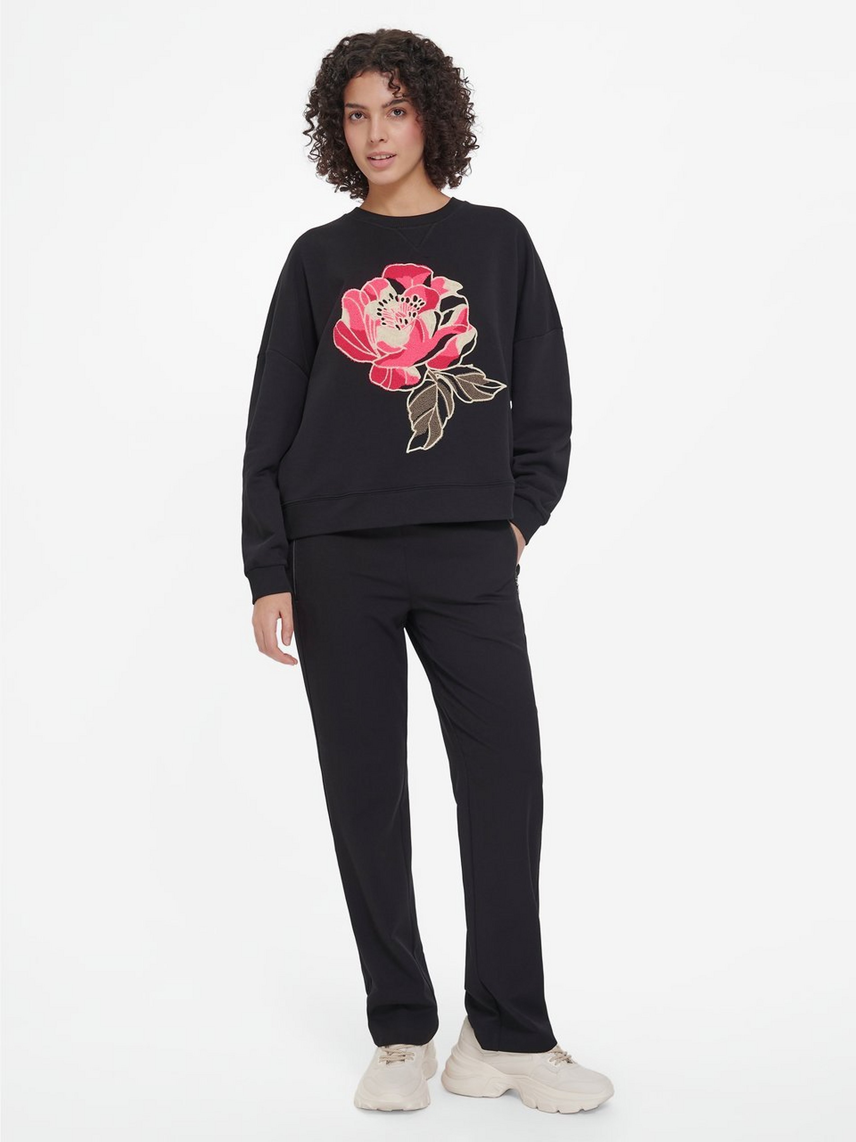 Sweatshirt mit Rundhals-Ausschnitt